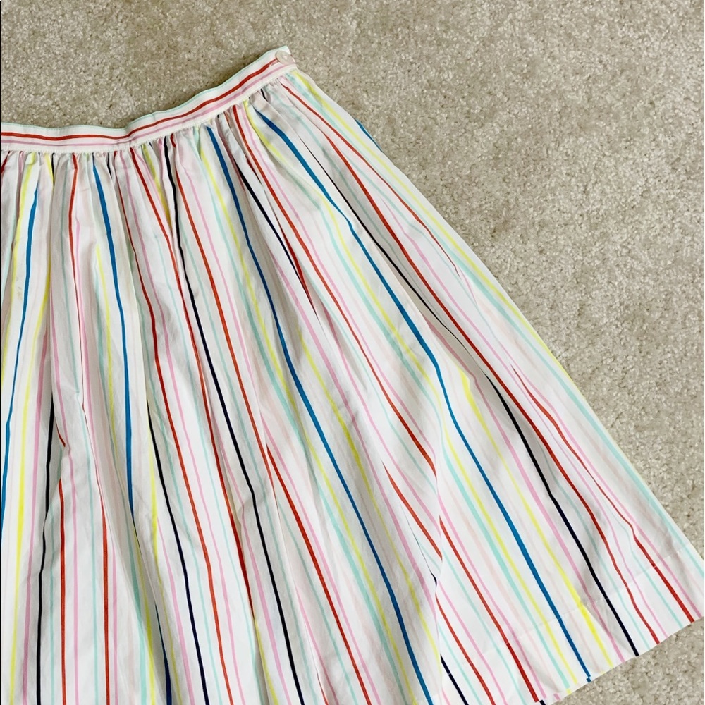 Original Penguin Multi-stripe Rainbow Skirt